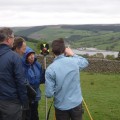 Learning to use a total station