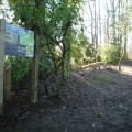 Information panel at Fishpond Wood